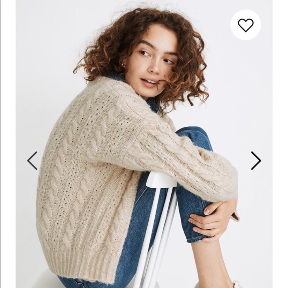 Madewell Button up Sweater